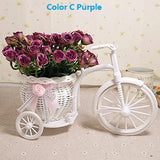 Rattan vase + flowers meters orchid artificial flower set home decoration