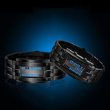 Fashion Men and Women watch Unisex Black Dial Metal Band Quartz Analog Water Resistant Sport Wrist Watch