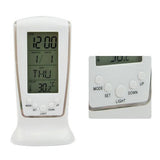 Digital LED Alarm Clock Calendar Thermometer Backlight Multi-function Music Clock