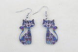 Drop Cat Earrings Dangle Long Acrylic Pattern Earring Fashion Jewelry For Women New Arrival Accessories