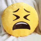 Emoji Decorative Throw Pillow Stuffed Smiley Cushion Home Decor For Sofa Couch Chair Toy Emotional Smile Face Doll 1PCS/Lot