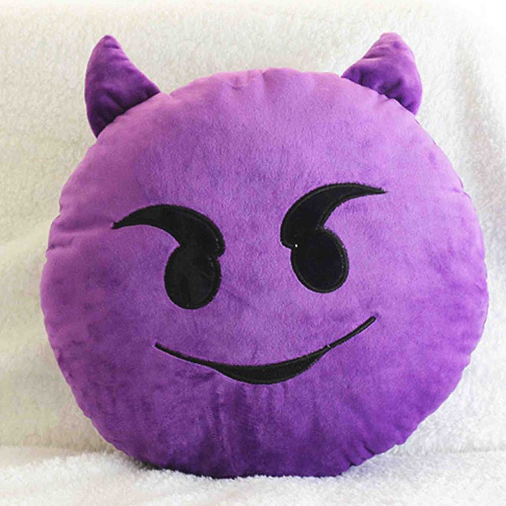 Emoji Decorative Throw Pillow Stuffed Smiley Cushion Home Decor For Sofa Couch Chair Toy Emotional Smile Face Doll 1PCS/Lot
