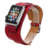 Extra Long Genuine Leather Strap For Apple Watch Band Genuine Leather watchBand Cuff Bracelet Leather Band strap For Apple Watch