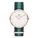 Famous Brand Luxury fashion dress Watches Men Women Fabric Strap silver case Sport watch Military Quartz Wristwatch