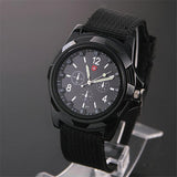Famous Brand Men Watch Army Soldier Military Canvas Strap Fabric Analog Quartz Wrist Watches Outdoor Sport Wristwatches