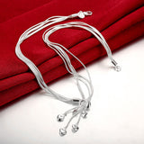 Fashion 925 Sterling Silver Necklaces For Women Jewelry Heart Choker Necklace Pendants Charm Minecraft