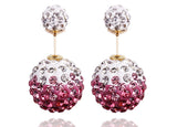 Fashion Charming Crystal Ball Earrings For Women Colorful beads earring jewelry for women
