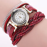 Fashion Luxury Rhinestone Bracelet Women Watch Ladies Quartz Watch Casual Women Wristwatch