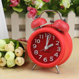 Fashion Small Double-Bell Night Light Children Alarm Clock