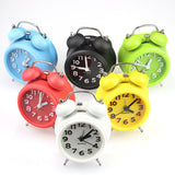 Fashion Small Double-Bell Night Light Children Alarm Clock