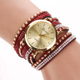 Fashion 15 Colors Summer Style Luxury Casual Geneva Wristwatch Watch Women Gold Bracelet Dress Watch Lady's Quartz