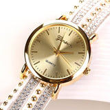 Fashion 15 Colors Summer Style Luxury Casual Geneva Wristwatch Watch Women Gold Bracelet Dress Watch Lady's Quartz