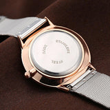 Fashion Hot Selling Stainless Steel Casual Silver Wristwatch Dress Watches Women Men Electronics Famous Brand Watch