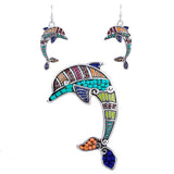 Fashion Jewelry Sets Hight Quality Necklace Sets For Women Jewelry Silver Plated Beads Dolphin Unique Design Party Gift