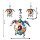 Fashion Jewelry Sets Hight Quality Necklace Sets For Women Jewelry Silver Plated Sea Turtle Unique Design Party Gifts