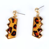 Fashion Jewelry Sets Leopard Resin colors GoldSilver Plated High Quality Party Gifts New Arrival