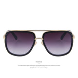 Fashion Men Sunglasses Classic Women Brand Designer Metal Square Sun glasses