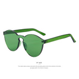 Fashion Women Sunglasses Cat Eye Shades Luxury Brand Designer Sun glasses Integrated Eyewear Candy Color UV400