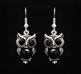 Fashion owl Women tibetan silver Turquoise Crystal Jewelry Sets Chain party wedding women gift Jewelry Sets