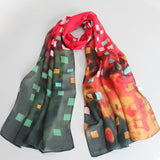 Fashion scarf women scarves chiffon scarves soft smooth thin silk scarf for women phasmina women shawl 