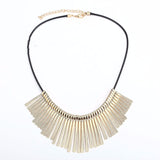 Fine Jewelry Women Fashion Crystal Pendants Necklaces Chokers Wedding Statement Maxi Plated Bridal Link Party Dress Accessories