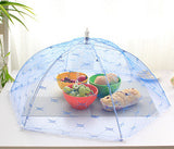 Food Covers Umbrella Style Anti Fly Mosquito Kitchen diameter 65cm cooking Tools meal cover Hexagon gauze table food cover