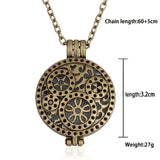 Glow In Dark Vintage Necklace Women Glowing Jewelry necklaces & pendants Locket Hollow Pendant Gifts