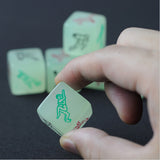 Night Lights Love Dice of Sex Fun Toys, Glow In The Dark Erotic Dice,Noctilucent Sex Dice of Adult game