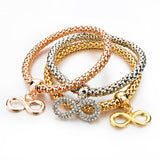 Gold Filled Charm Bracelets For Women Pulseiras Luxury Love Bracelet Fashion Multilayer Bracelet
