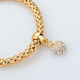 Gold Filled Charm Bracelets For Women Pulseiras Luxury Love Bracelet Fashion Multilayer Bracelet 