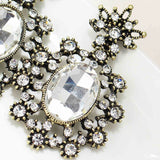 Gorgeous long Women fashion earrings Green White Glass New arrival brand sweet metal stud crystal earrings for women girls