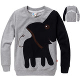 New Elephant, children sweater,boy girl Pullover top shirts Hooded Sweater hoodie