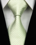 Man Fashion Accessories Striped Jacquard Woven Classic Business Silk Tie Casual Necktie