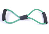 8-shaped chest developer latex chest expander tension device,yoga Tube body bands elastic spring exerciser Resistance Bands