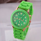 Women's Watch Fashion Silicone Strap candy color watch fashion watch