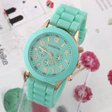 Women's Watch Fashion Silicone Strap candy color watch fashion watch