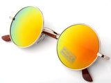 Unisex Hippie Shades Hippy 60S John Lennon Style Vintage Round Peace Sunglasses