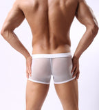 Famous Brand Underwear Men's Boxers Shorts Sexy Gauze Men Panties Sexy Trunks for Men