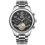 High Quality GUANQIN Tourbillon Men Watches Top Brand Luxury Sapphire Waterproof Watches Men Automatic Mechanical Wrist Watches