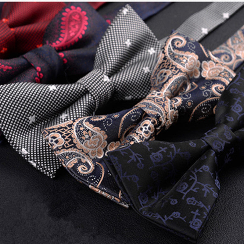 Formal commercial bow tie butterfly cravat bowtie male marriage bow ties for men Formal business lote