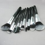High Quality 10 pieces Super soft Taklon hair makeup brush set kit makeup tools make up brushes