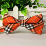 High quality fashion men casual Cotton bow tie men's bowties for man butterfly cravat Plaid bowtie