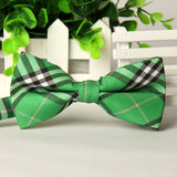 High quality fashion men casual Cotton bow tie men's bowties for man butterfly cravat Plaid bowtie
