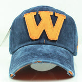 Hip-pop Caps Cotton Embroidery Letter W Baseball Cap Snapback Caps Sports Hat Fashion Women and Men caps