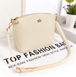 Hit Your Heart New Fashion Shell Women Messenger Bags Cross Pattern Women Bags PU Leather Mini Women Shoulder Bag Female