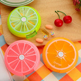 Hot Outdoor Travel Pill Portable 7-Day Rotating Pill Case Medicine Box Pill Dispenser Vitamin Holder , Cute Candy Storage Cases