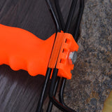 Pocket powerful catapult velocity Foldable Wrist Support Sling Shot Slingshot Outdoor Hunting Fishing Red barnett sling shot