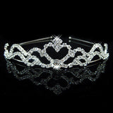 Hot fashion female girl rhinestone crystal Headband bandage on his head Bride Wedding Tiara crown hair hoop accessories 