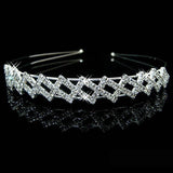 Hot fashion female girl rhinestone crystal Headband bandage on his head Bride Wedding Tiara crown hair hoop accessories 