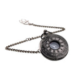 Hot Fashion Steampunk Retro Vintage Chain Quartz Pocket Watch Roman Pattern